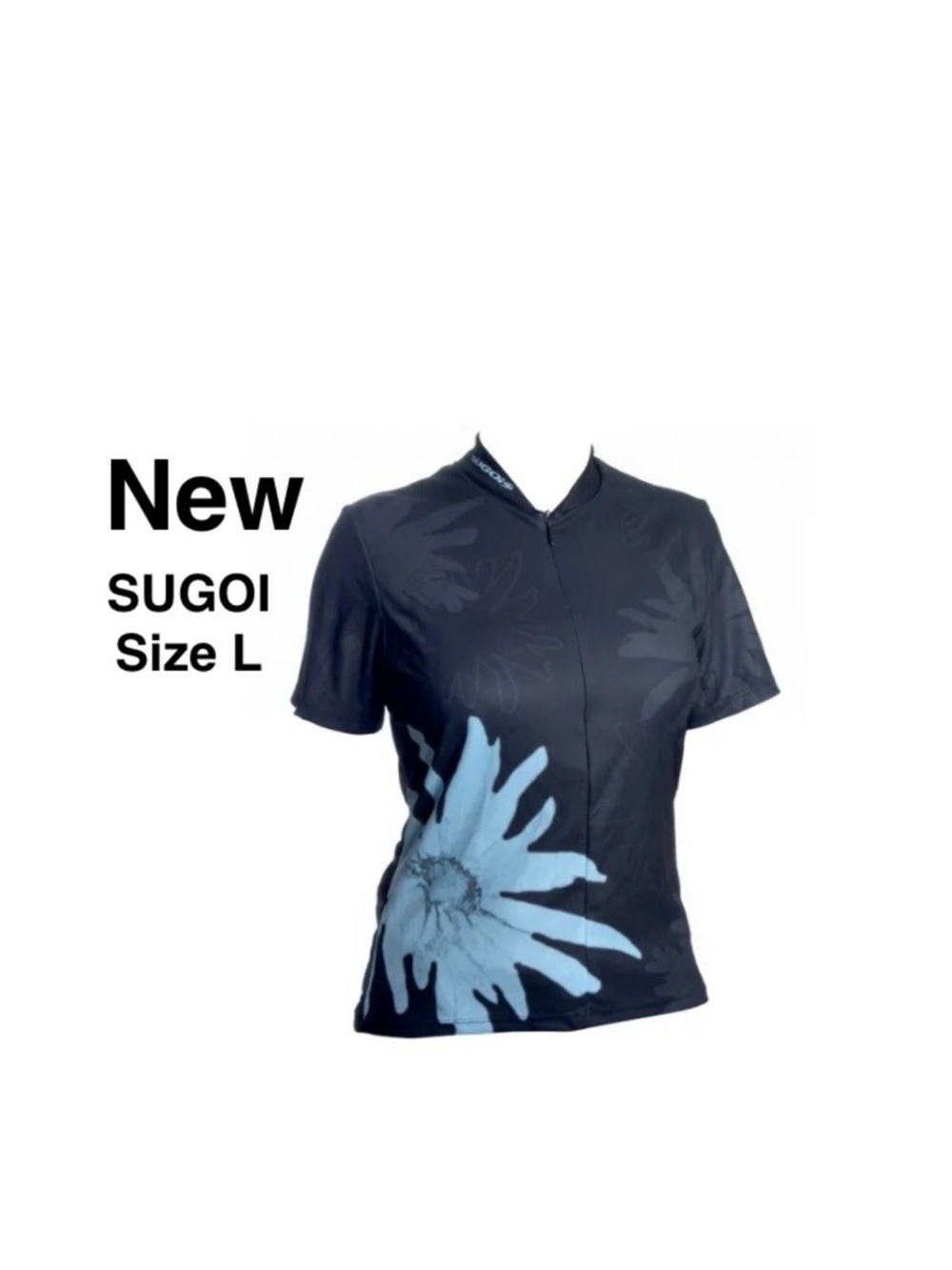 New SUGOI LDS Bella cycling jersey woman L with tags ⭐️⭐️⭐️⭐️